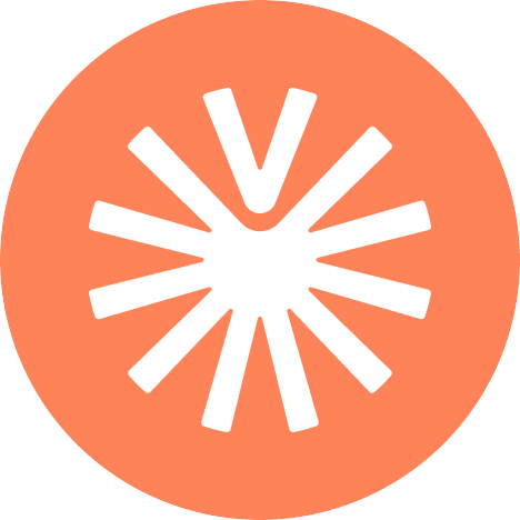 Victoria Foundation logo, v3, light on orange
