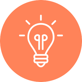 Icon, light bulb