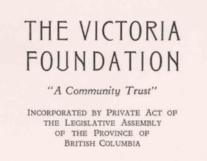 Historical photo - Private Act of the Legislative Assembly of B.C.