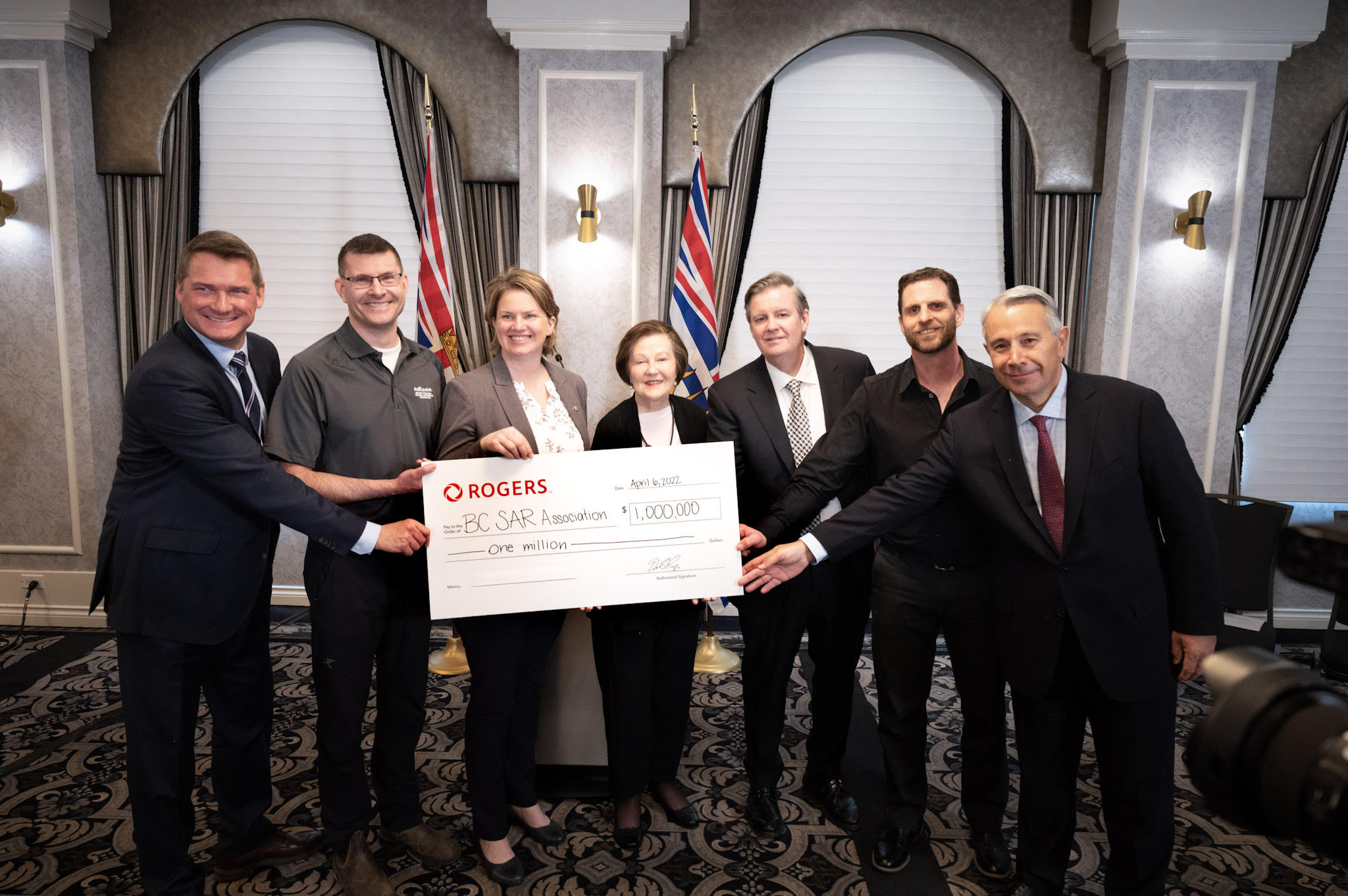 BCSARA Cheque Presentation