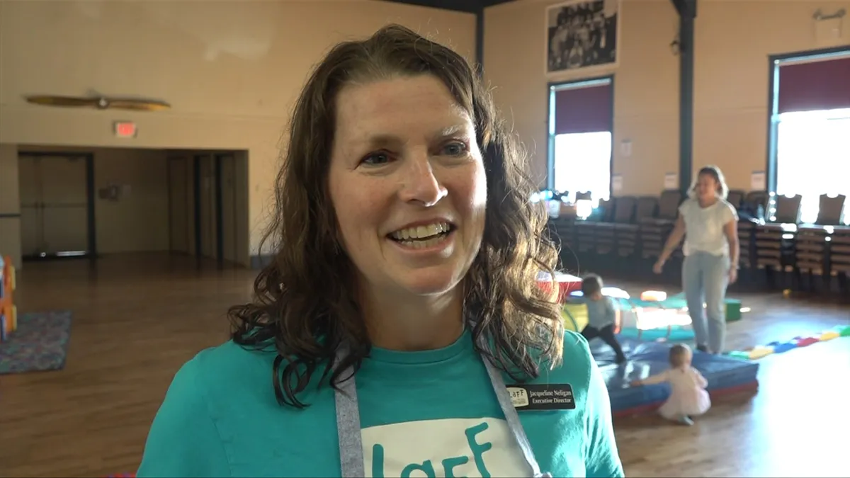Jacqueline Neligan smiles for the camera.