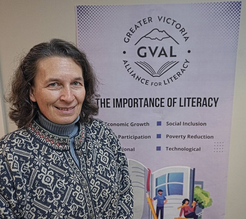 Christine Bossi is the Executive Director of the Victoria Literacy Connection.