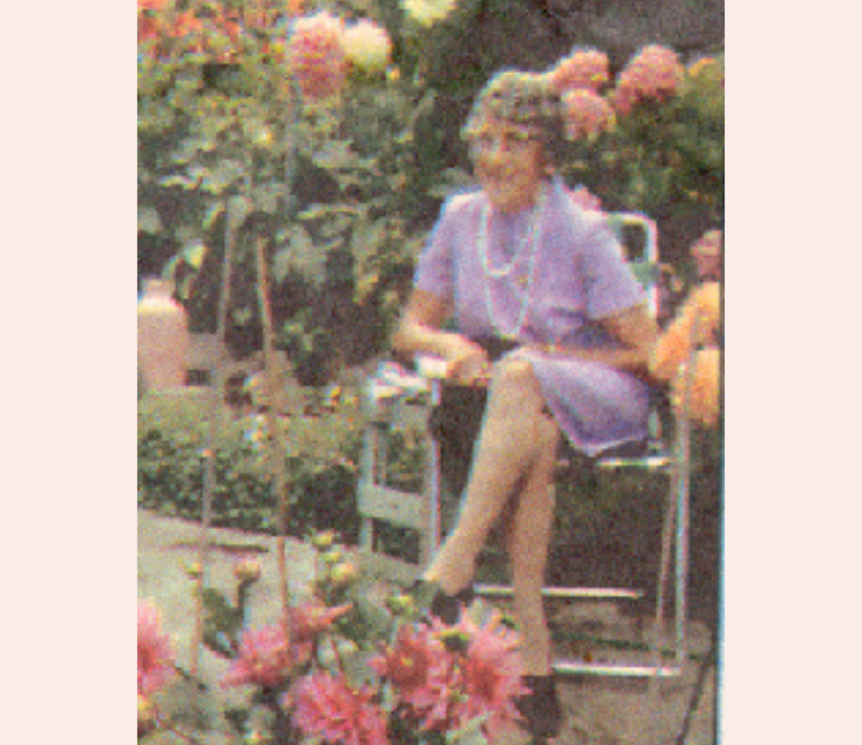 Mrs. Hazel Kay (2) People holding hands who are wearing a gingham shirt and a striped shirt
