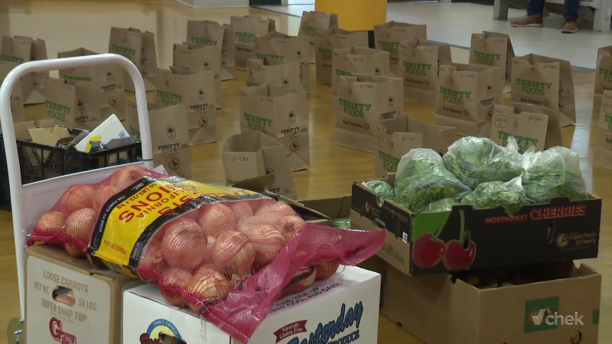 Community Food Support volunteers help feed the need one bag at a time