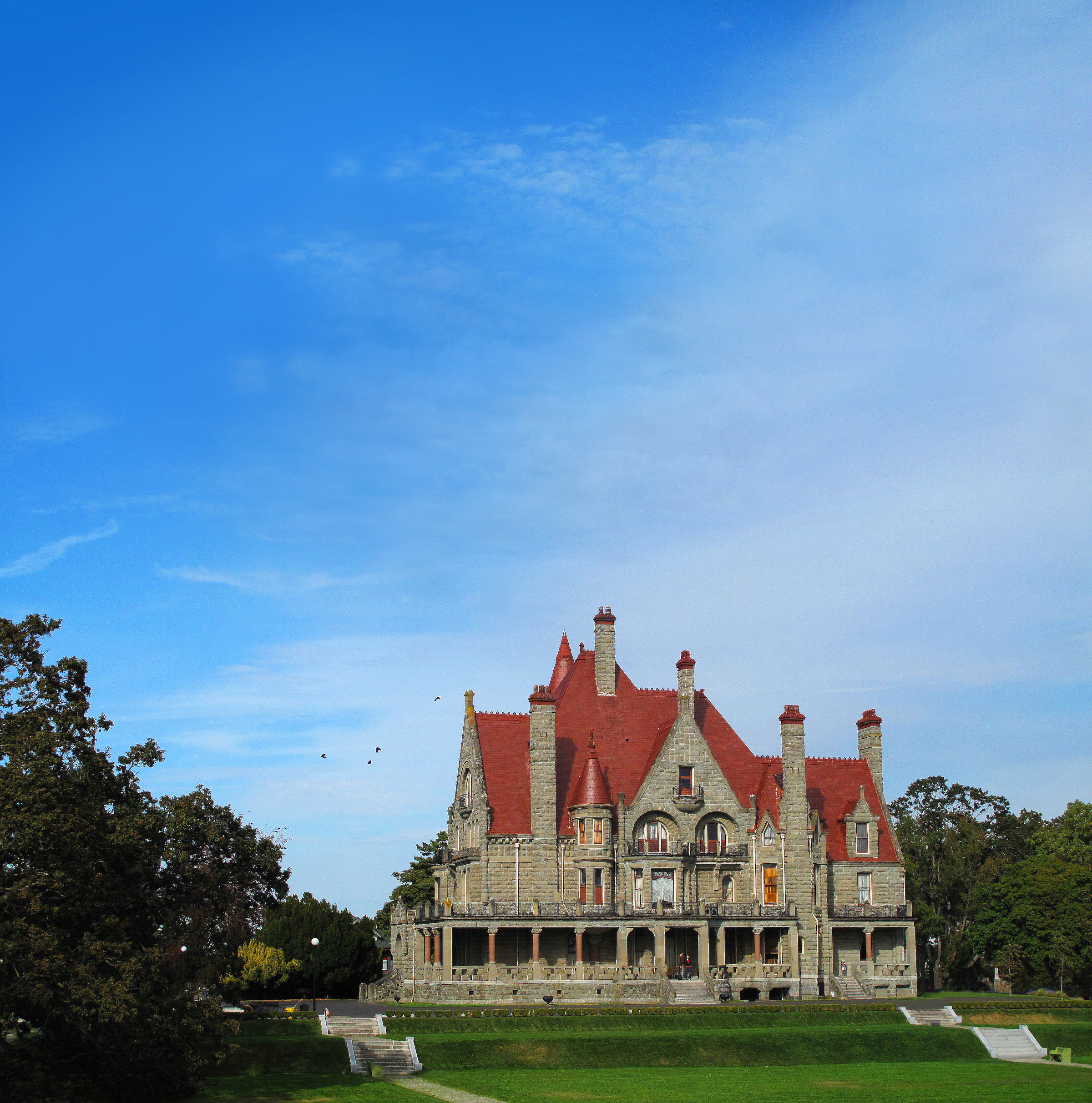 Craigdarroch Castle is a national historic site owned and operated by the Craigdarroch Castle Historical Museum Society.