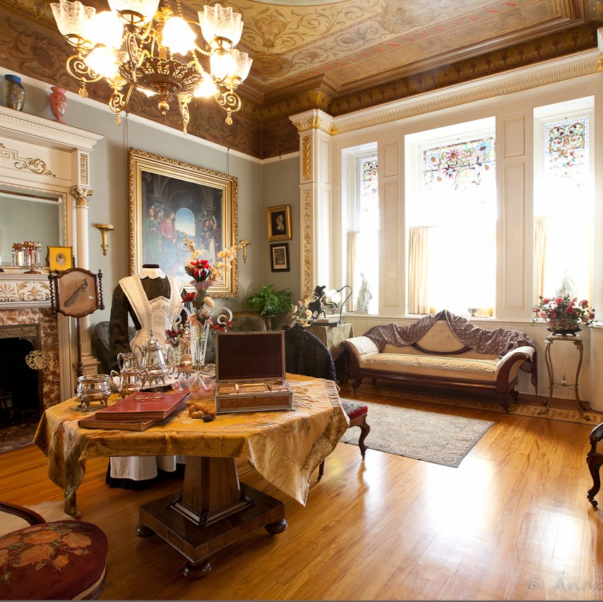 Craigdarroch Castle drawing room Victoria Foundation building